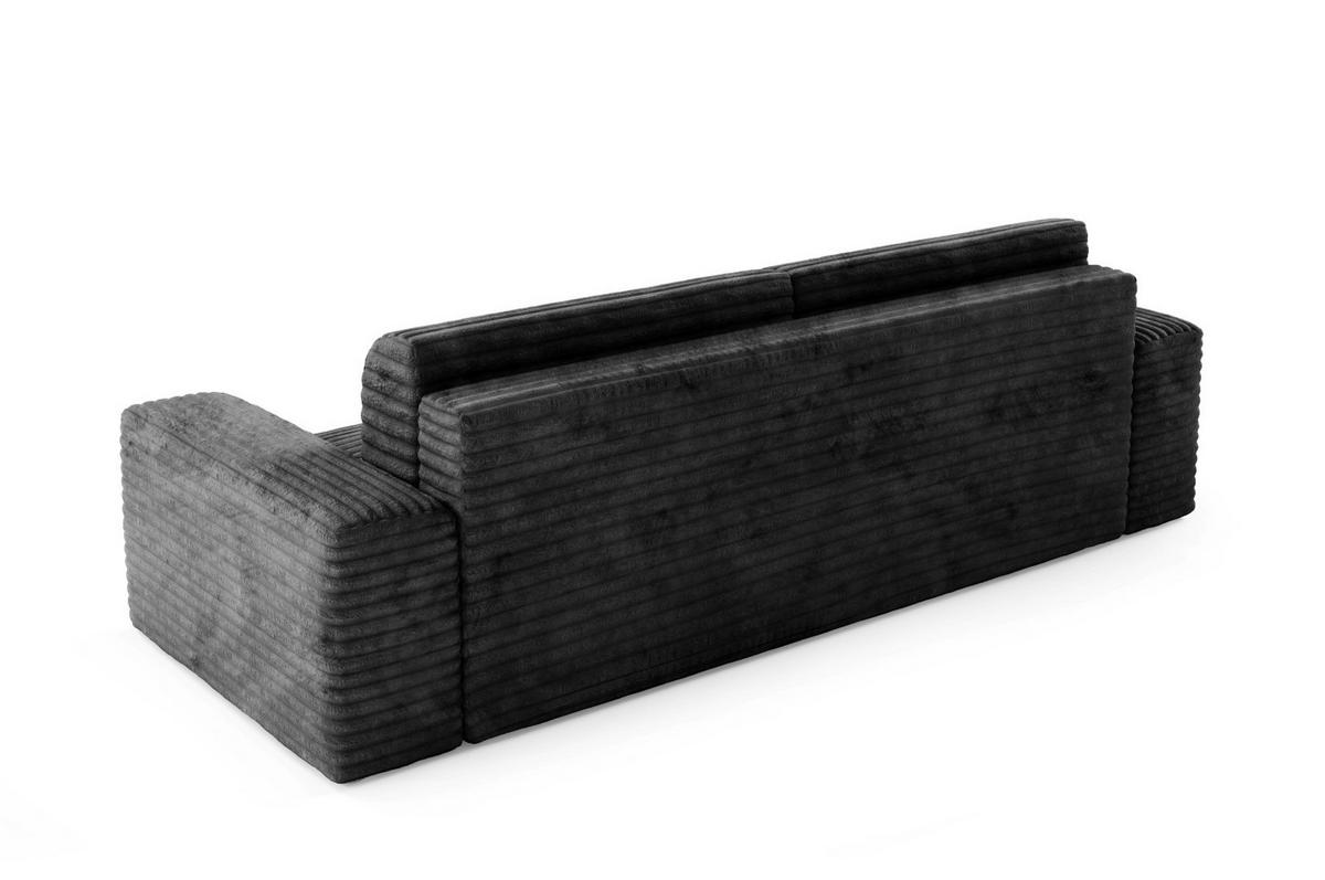 SCHLAFSOFA mit Bettkasten Schwarz - Schwarz, Holz/Holzwerkstoff (260/70/102cm) - Furnisell