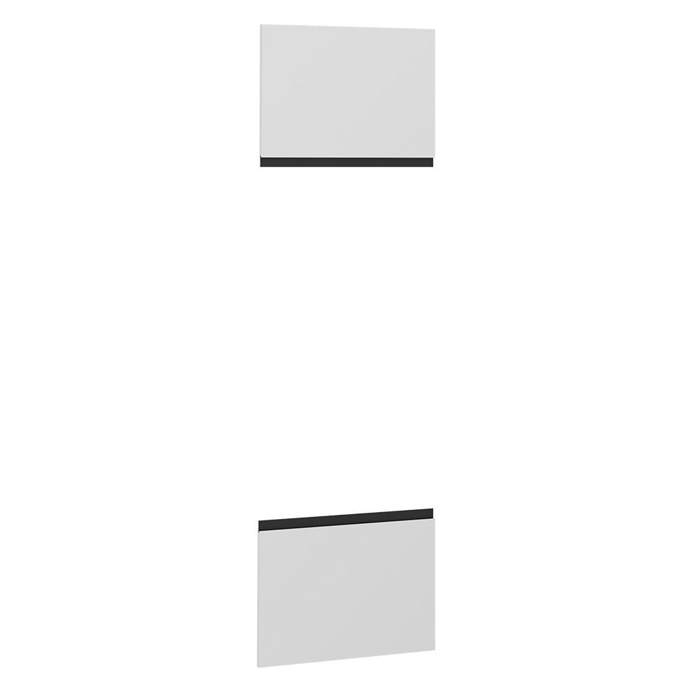 KÖKSFRONT R-Line Vit 59.6x88.4 cm möbelfront för mikrovågsugnsskåp 88.4/59.6/1.6 cm