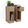 NACHTTISCH Enton Sonoma 20 x 59.5 cm 2er Set - Sonoma Eiche, Holzwerkstoff (20/59.5/35cm) - Vicco