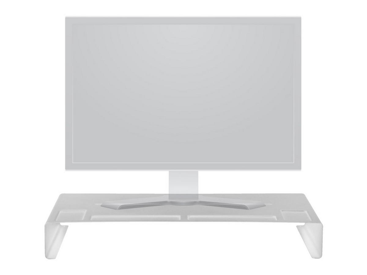 MONITORSTÄNDER Tower weiß 58/8/24 cm - Weiß, Metall (58/24/8cm) - Yamazaki