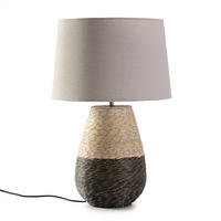 TISCHLEUCHTE 40/40/63 Botan - Beige, Naturmaterialien (40/40/63cm) - VS Venta-stock