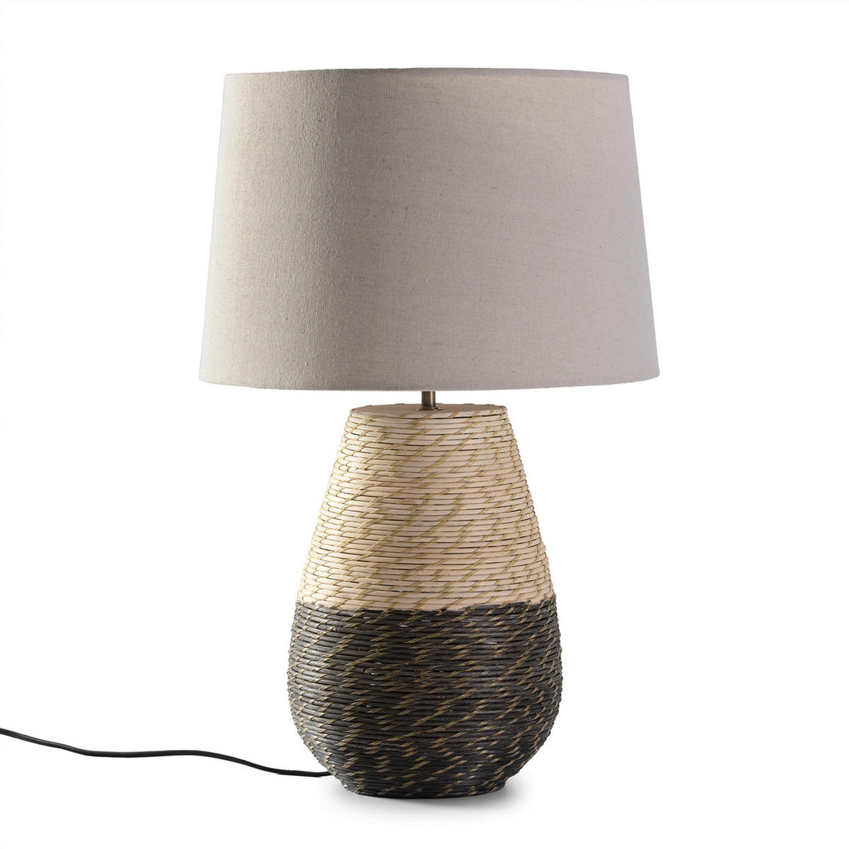 TISCHLEUCHTE 40/40/63 Botan - Beige, Naturmaterialien (40/40/63cm) - VS Venta-stock