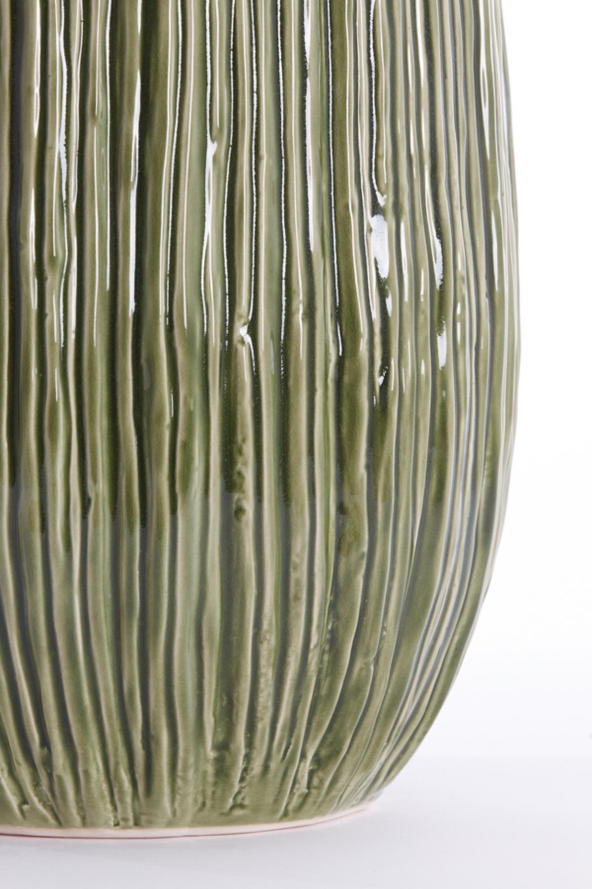 VASE Kopragrün Ø30,5/65 cm - Grün, Keramik (65cm) - Light & Living
