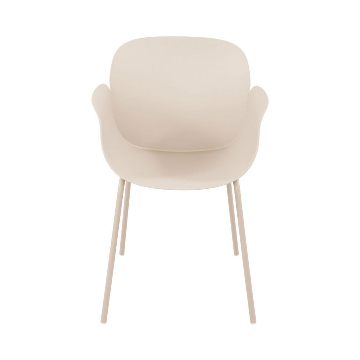 ESSZIMMERSTUHL - Plastik - Beige - 4er-Set - Beige, Kunststoff (58/80/56cm) - Drawer