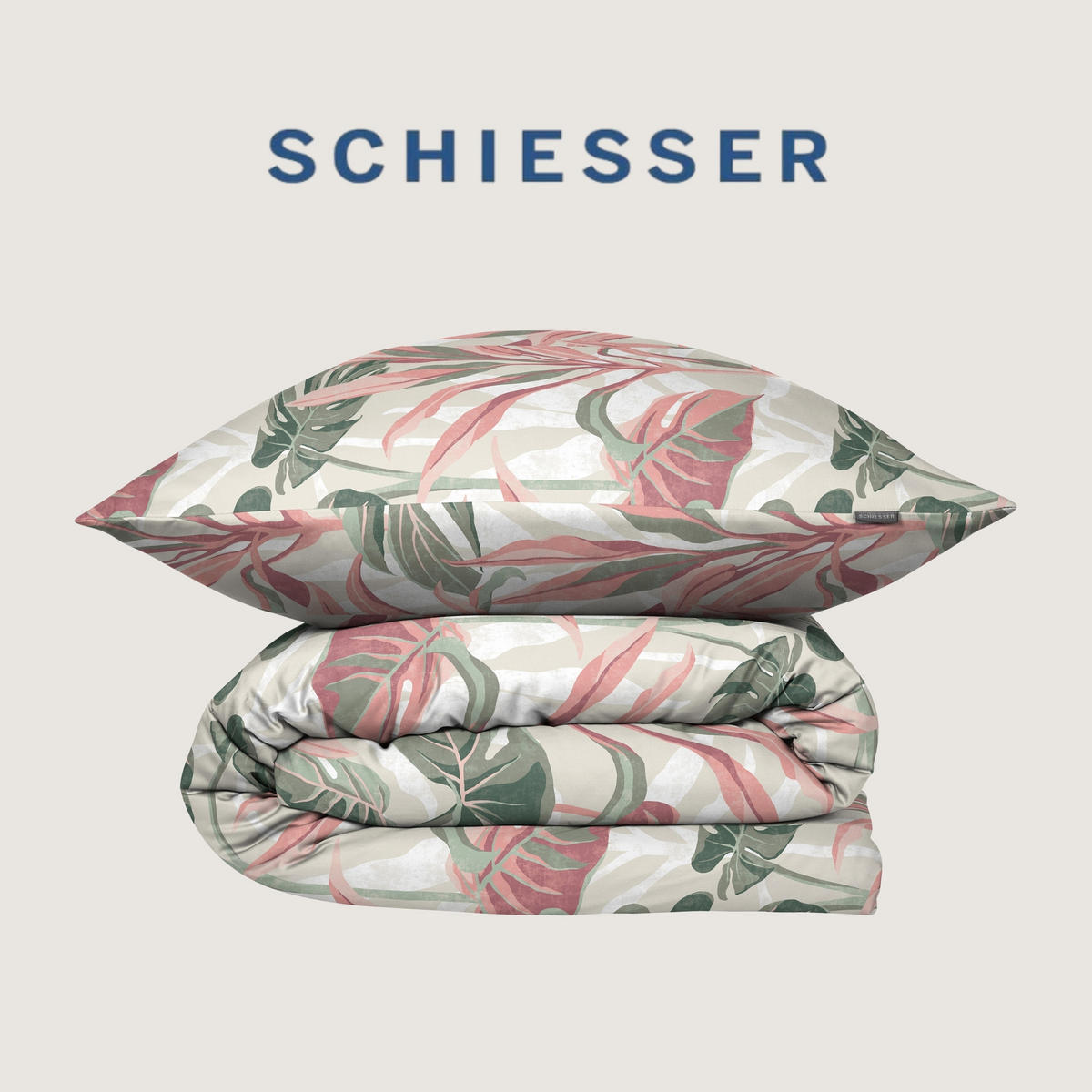 BETTWÄSCHESET Camilla - Renforcé - 2-teilig - 155 x 220 cm - Rosa - Rosa, Textil (155/220cm) - SCHIESSER