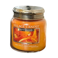 DUFTKERZE Citrus Twist Orange Glas 398 g 1 Docht Zitrus - Orange, Glas (12cm) - Village Candle