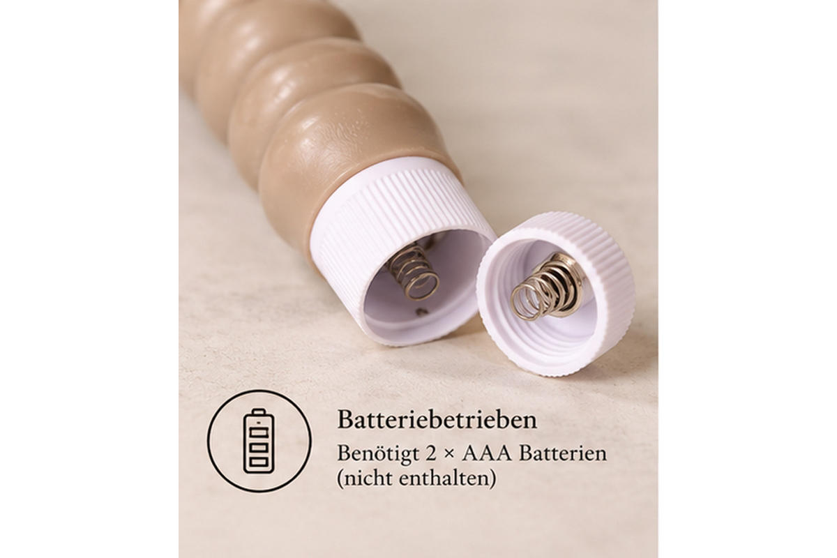 LED-KERZENSET Ø2,2x22 cm, Beige - Beige, Naturmaterialien (2.2/2.2/22cm) - dasmöbelwerk