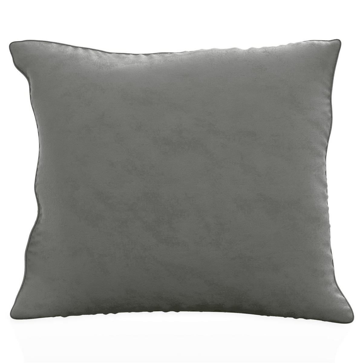 KISSENHÜLLEN-SET (2-tlg.) 40/40 cm (Grau) - Grau, Textil (40/40cm) - Intirilife
