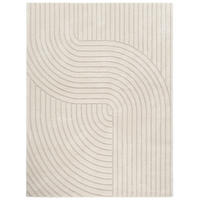KURZFLORTEPPICH 200/280 cm Aura 701 - Creme, Kunststoff (200/280cm) - Paco Home