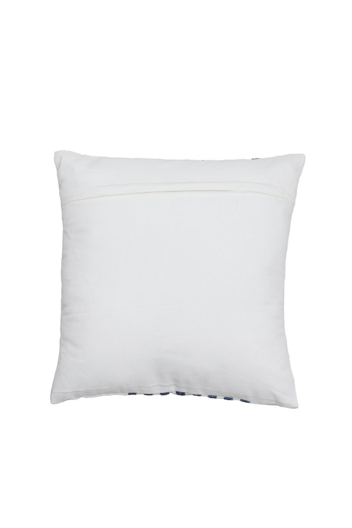 DEKOKISSEN Cinco Weiß 45/45/10 cm - Weiß, Textil (45/45cm) - Light & Living