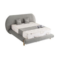 POLSTERBETT Tokyo Grau 150x200 Grau - Grau, Textil/Metall (150/200cm) - Villa Möbel