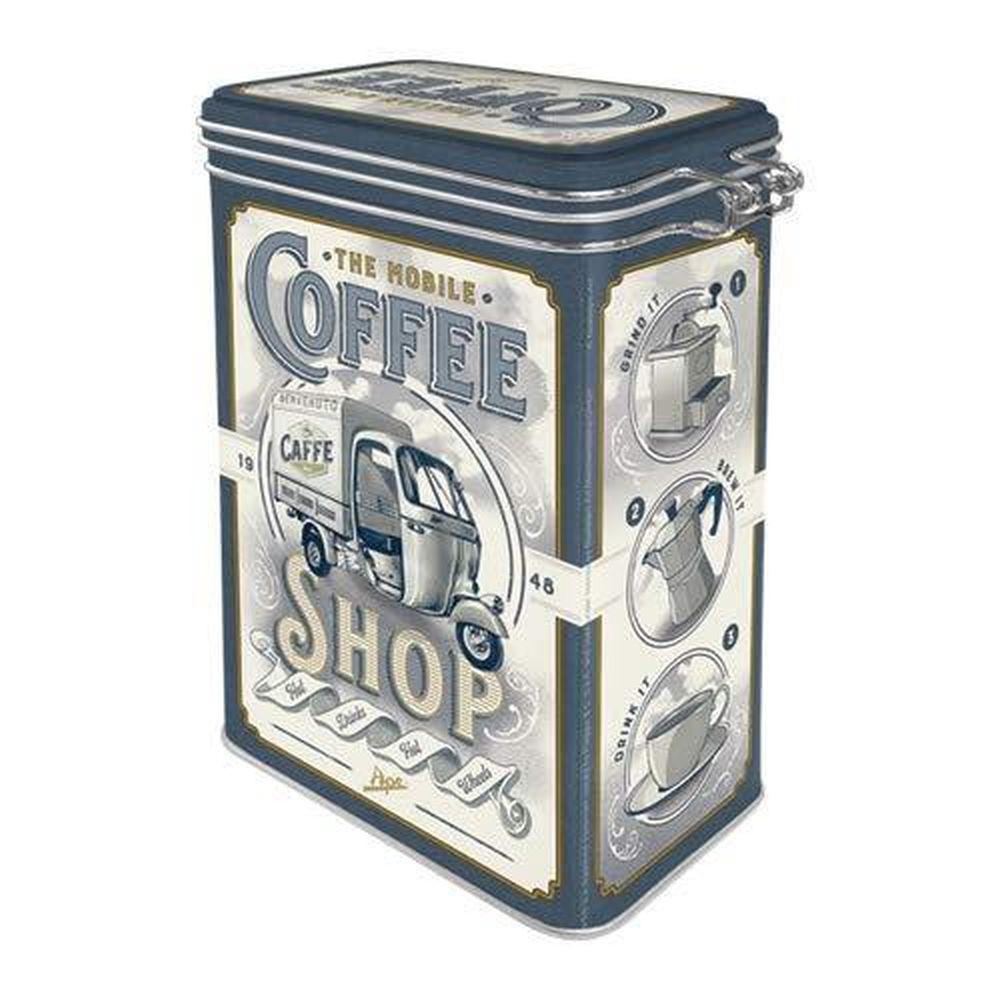 AROMADOSE APE Ape Coffee Shop - Multicolor, Metall (11/17.5/7.5cm) - Nostalgic-Art
