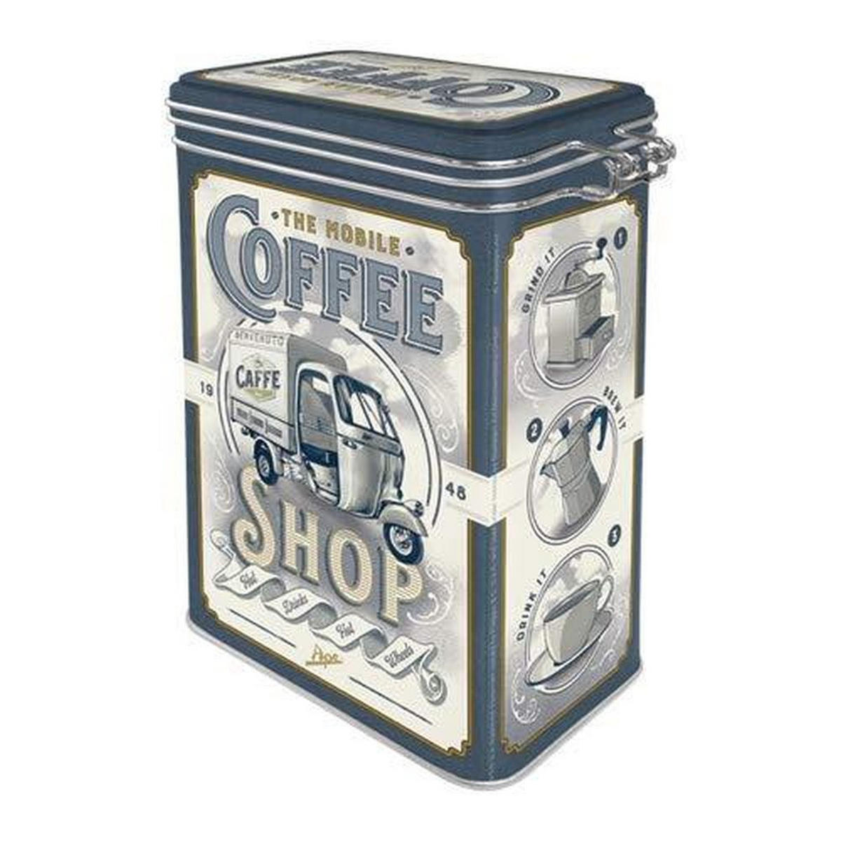 AROMADOSE APE Ape Coffee Shop - Multicolor, Metall (11/17.5/7.5cm) - Nostalgic-Art