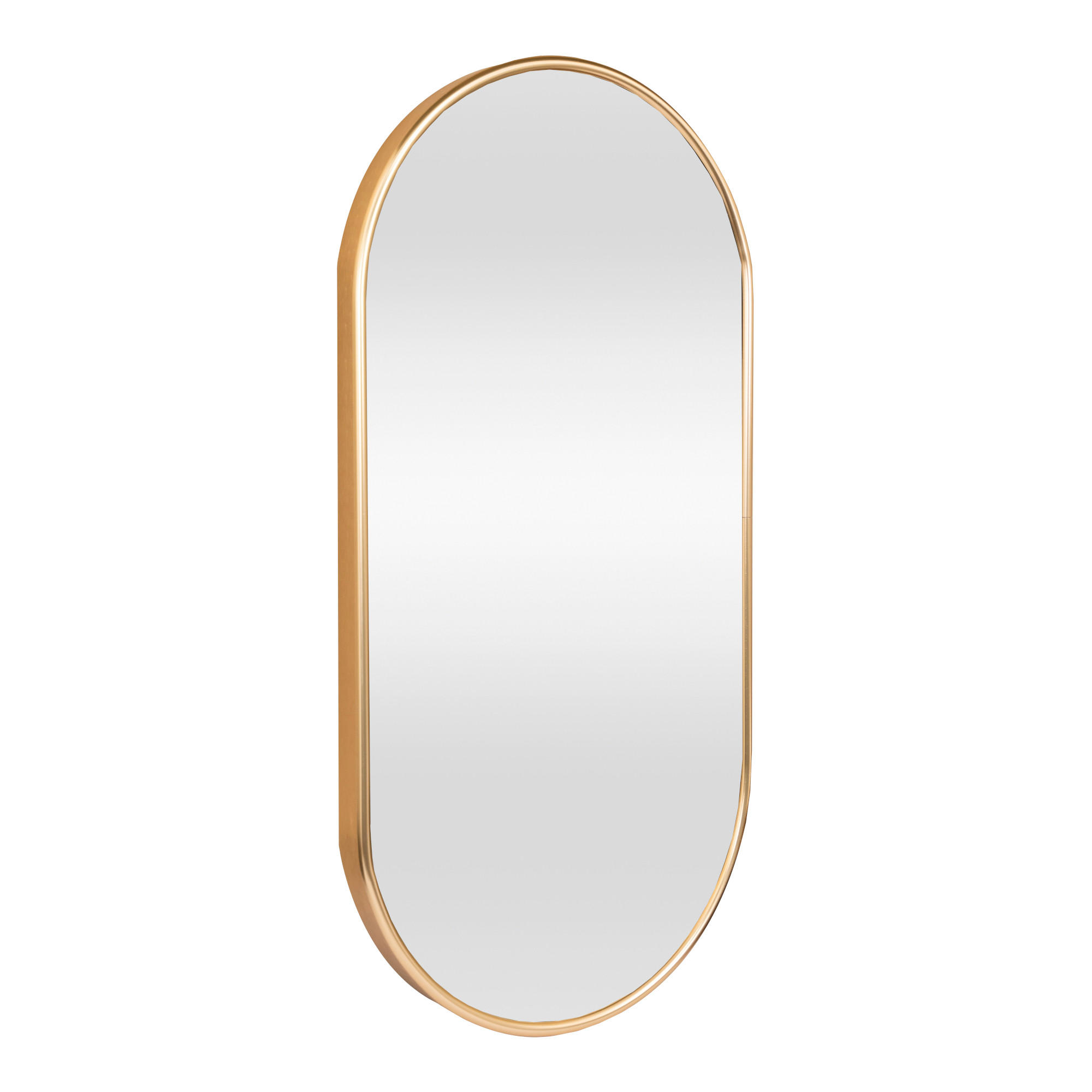 WANDSPIEGEL Picciano - Goldfarben, Glas/Metall (40/2.8/80cm) - [en.casa]