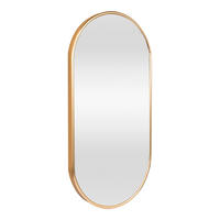 WANDSPIEGEL Picciano - Goldfarben, Glas/Metall (40/2.8/80cm) - [en.casa]