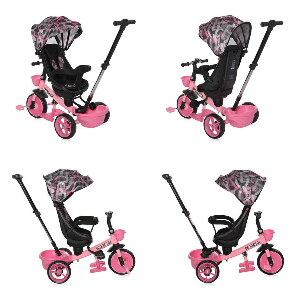 Thumbnail - Lorelli Dreirad, Rosa, Metall, 54x92x89 cm, mädchen, kinder, Outdoor Spielzeug, Kinderfahrzeuge