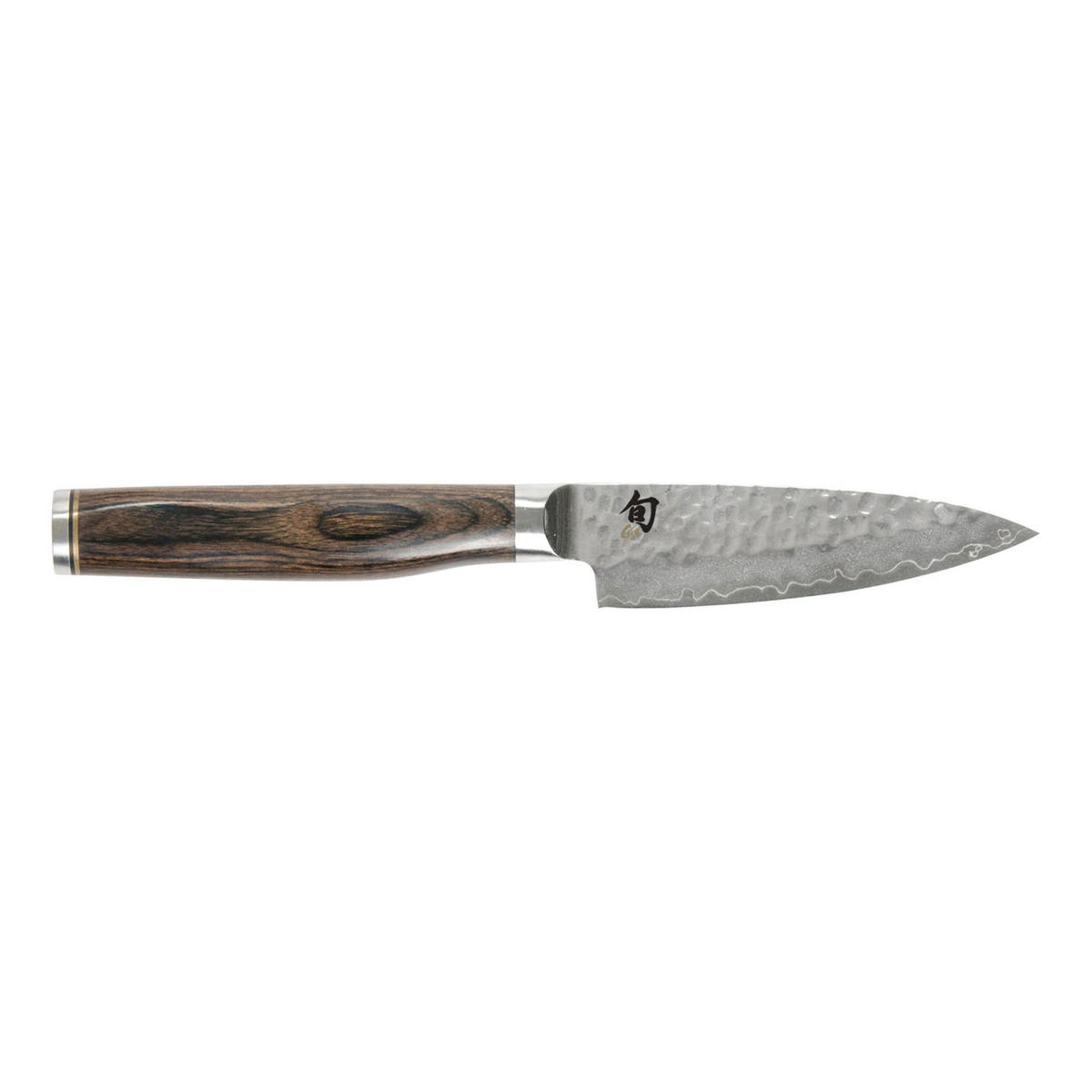 DAMASZENERMESSER Shun Premier Tim Mälzer, 10 cm - Silberfarben, Metall (32cm) - Kai Messer
