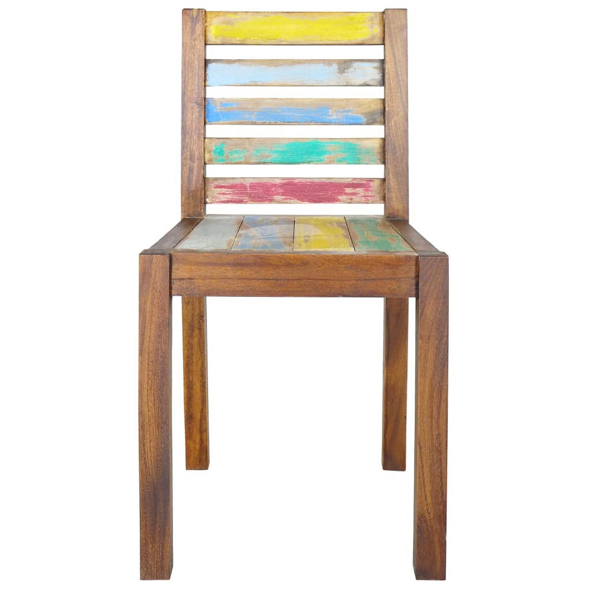STUHL-SET 6Stk. 45*85*45 - Multicolor, Holz (45/85/45cm) - ZMH