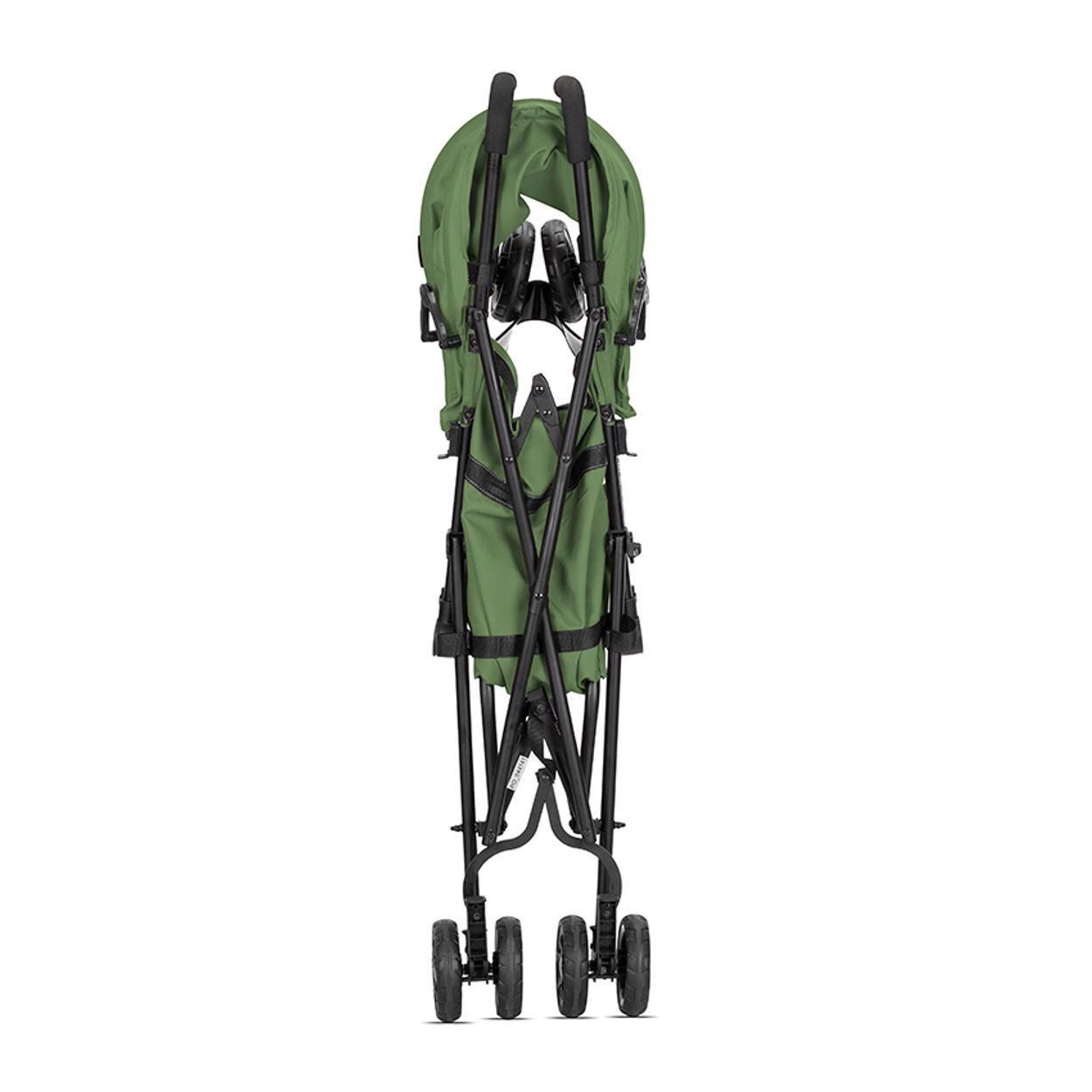 BUGGY Vaya tannengrün verstellbares Sonnendach, klappbar, Fußstütze - Grün, Metall (80/41/97cm) - Lorelli