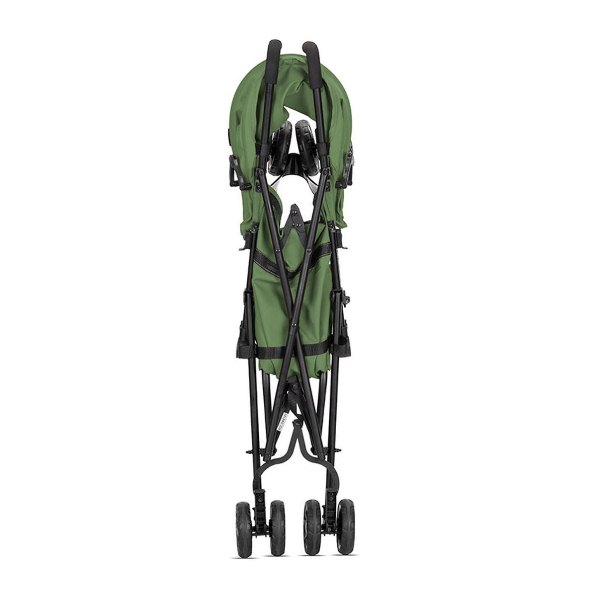 BUGGY Vaya tannengrün verstellbares Sonnendach, klappbar, Fußstütze - Grün, Metall (80/41/97cm) - Lorelli