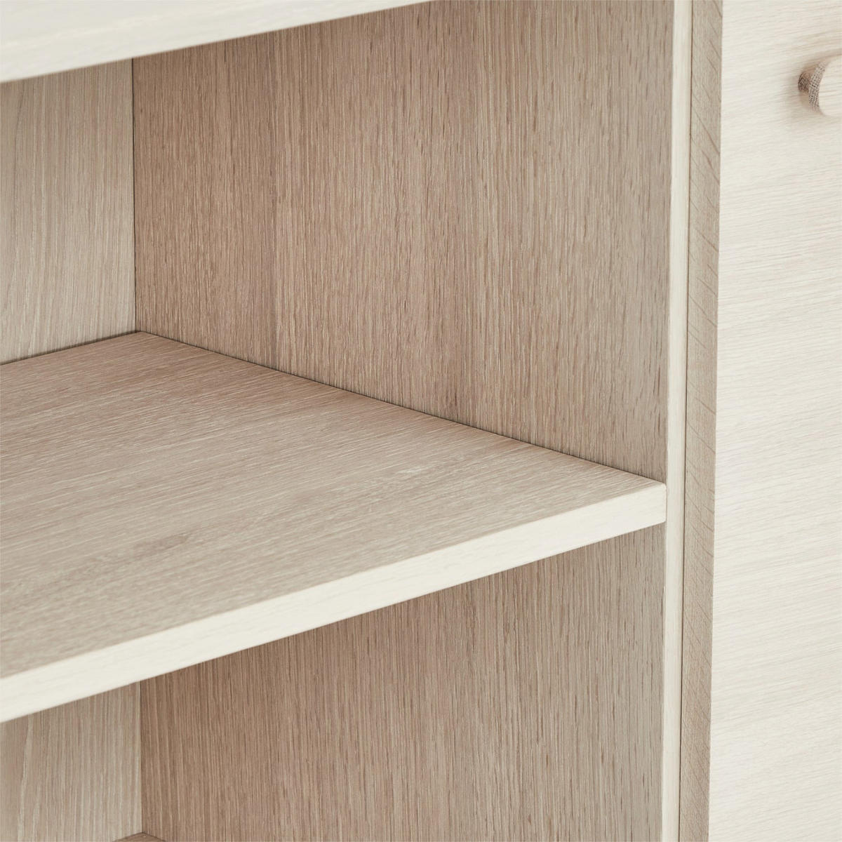HIGHBOARD Eiche massiv - Eichefarben, Holz/Holzwerkstoff (100/130/40cm) - Furnhouse
