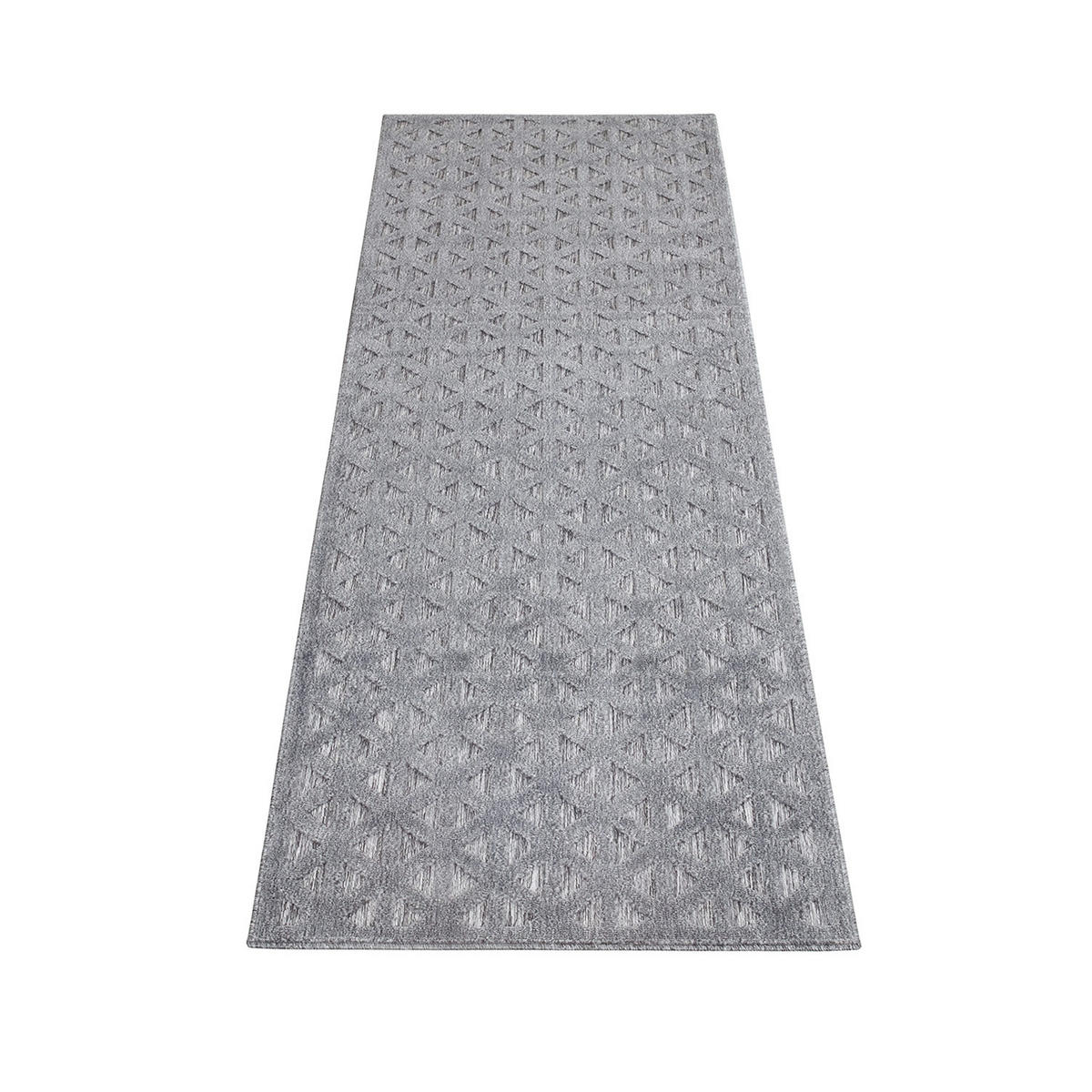 OUTDOOR-TEPPICH Santorini 446 Anthrazit 80x250 cm - Anthrazit, Textil (80/250cm) - carpet city