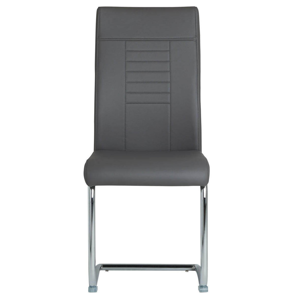 ESSZIMMERSTUHL LOANO 4ER-SET - Dunkelgrau, Textil (42/98/60cm) - CARO-Möbel