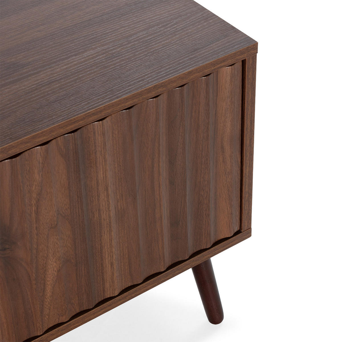 TV-ELEMENT Lluvia 4 Türen Walnuss-Effekt - Walnussfarben, Holzwerkstoff (160/45/40cm) - VS Venta-stock