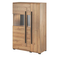 HIGHBOARD Toro Eiche Grandson 90 / 39 / 139cm - Eichefarben/Braun, Holz/Holzwerkstoff (90/139/39cm) - Feldmann-Wohnen