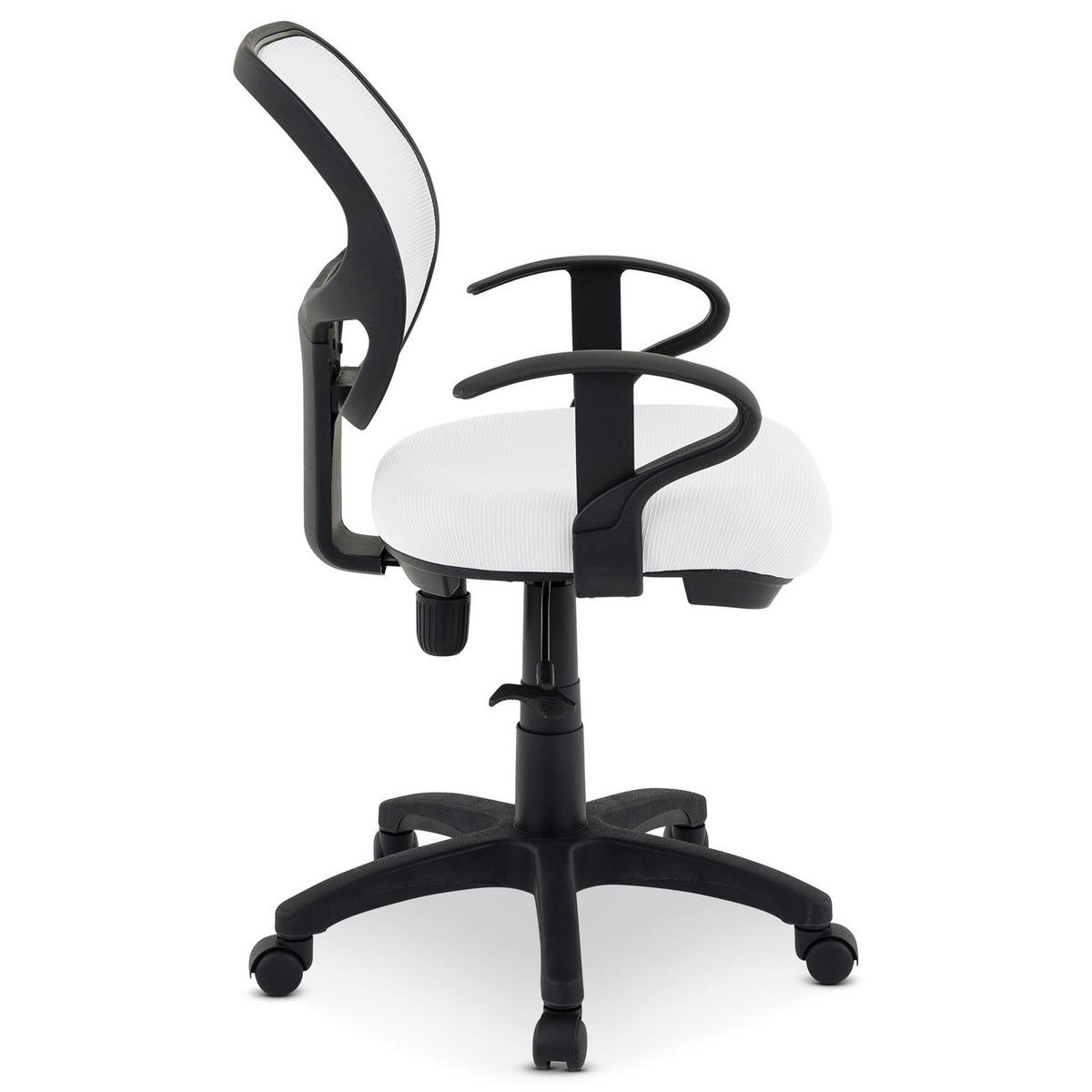 KINDERDREHSTUHL COOL-1 - Weiß, Textil (58/97/58cm) - IDIMEX