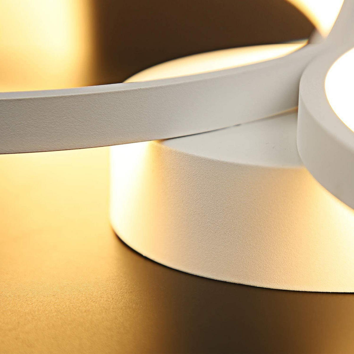 LED-DECKENLEUCHTE Luneau 5.8/88/31cm - Weiß, Metall (88/5.8/31cm) - Nettlife