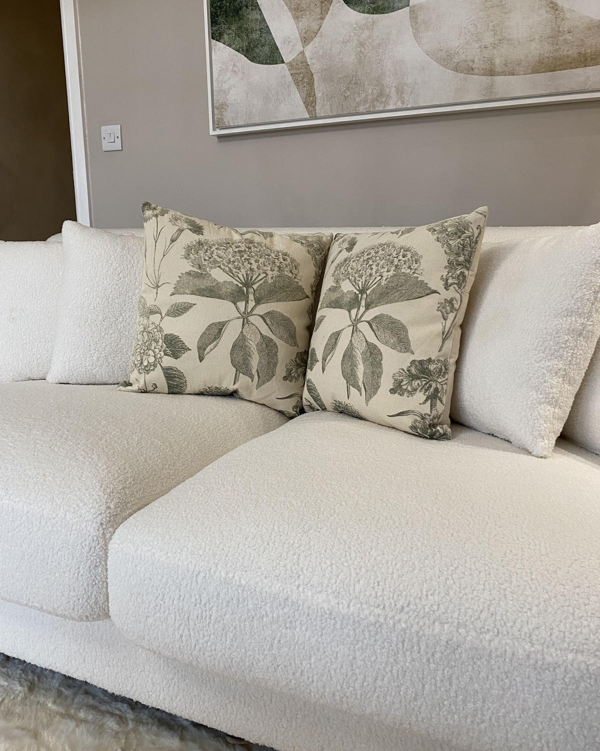 DEKORATIVNÍ POLŠTÁŘ sada 2 ks Béžový 45/45 cm Rosemary - béžová, textil (45/45cm) - Beliani