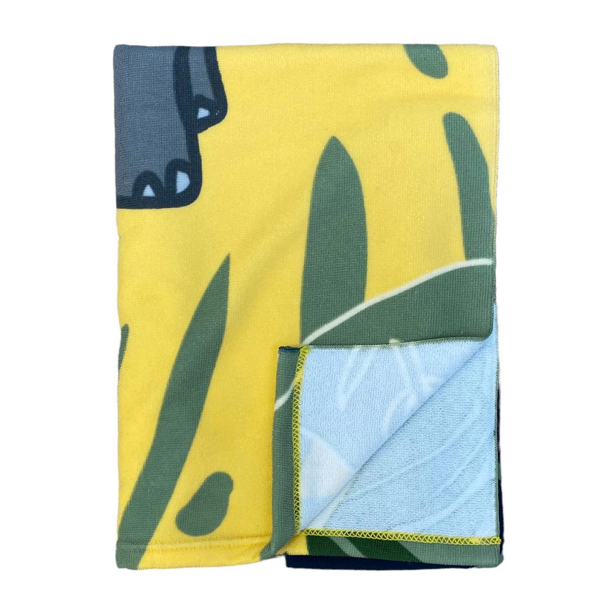 MIKROFASER STRANDTUCH Elephant 70x140 250 g/m² hellgrün - Grün, Textil (70/140cm) - LE COMPTOIR DE LA PLAGE
