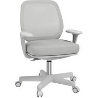 BÜROSTUHL ergonomisch höhenverstellbar 55 x 48 x 82,5-94,5 cm Grau - Grau, Kunststoff (48/94.5/55cm) - Meubliv
