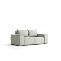 GARTENSOFA Sofa Für Den Garten SONNE Hellgrau - Hellgrau, Holz (180/73/88cm) - Kaiser Möbel