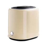 MESSERBLOCK Utensilienhalter Beige - Beige, Metall (18/21/22cm)
