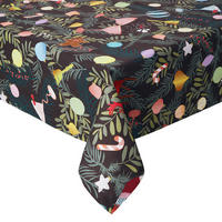 TISCHDECKE Christmas Cheers - Multicolor, Textil (160/300cm) - BUTLERS