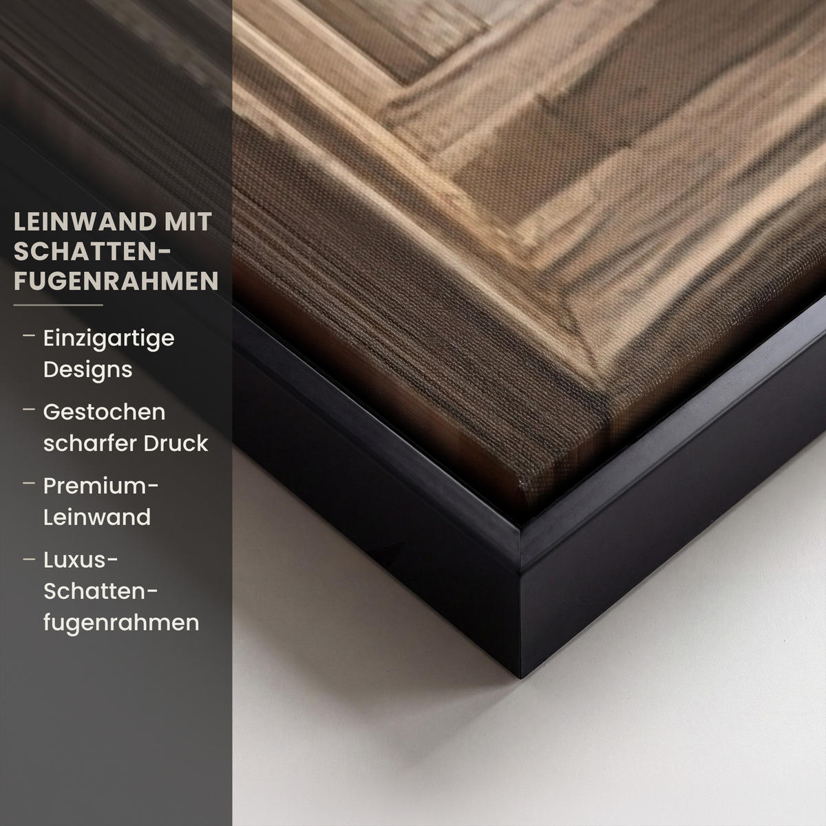 LEINWAND Bilder mit Rahmen - Aussicht - Fenster - Leuchtturm - Sonnenuntergang - Strand - 80x120 - Dunkelorange, Textil (80/120cm) - MuchoWow