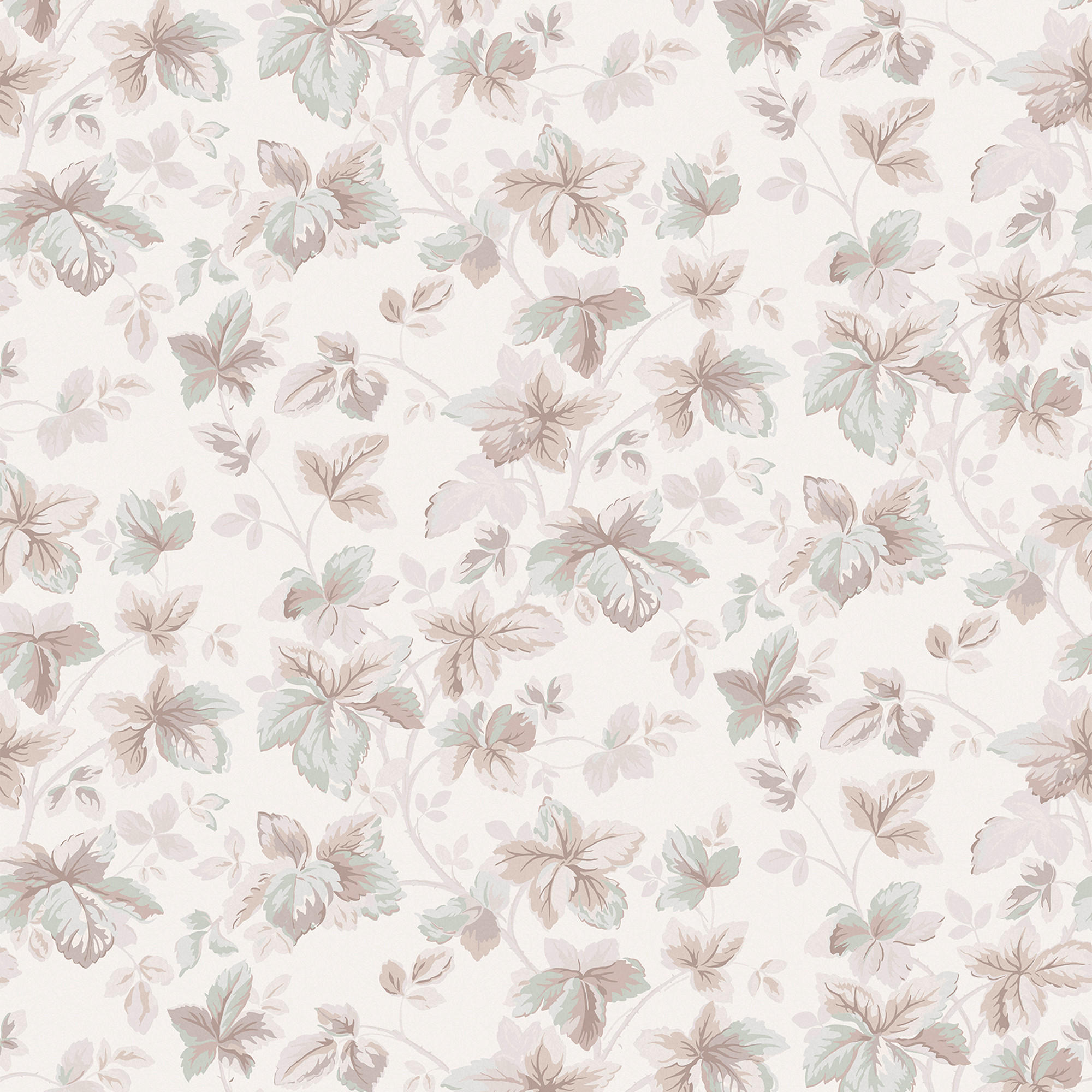 VLIESTAPETE Herbstblätter Natur | Beige | Blätter | 10mx52cm - Beige, Papier/Kunststoff (52/1000cm) - Graham & Brown