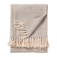 BAVLNENÁ deka Jasmin Šedá 125x150 cm - sivá, textil (125/150cm) - benuta Nest