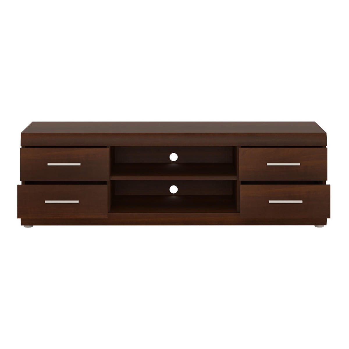 WOHNZIMMER-SET 2-TLG. Imperia-129 - Braun, Holzwerkstoff (280/89/45cm) - Lomado