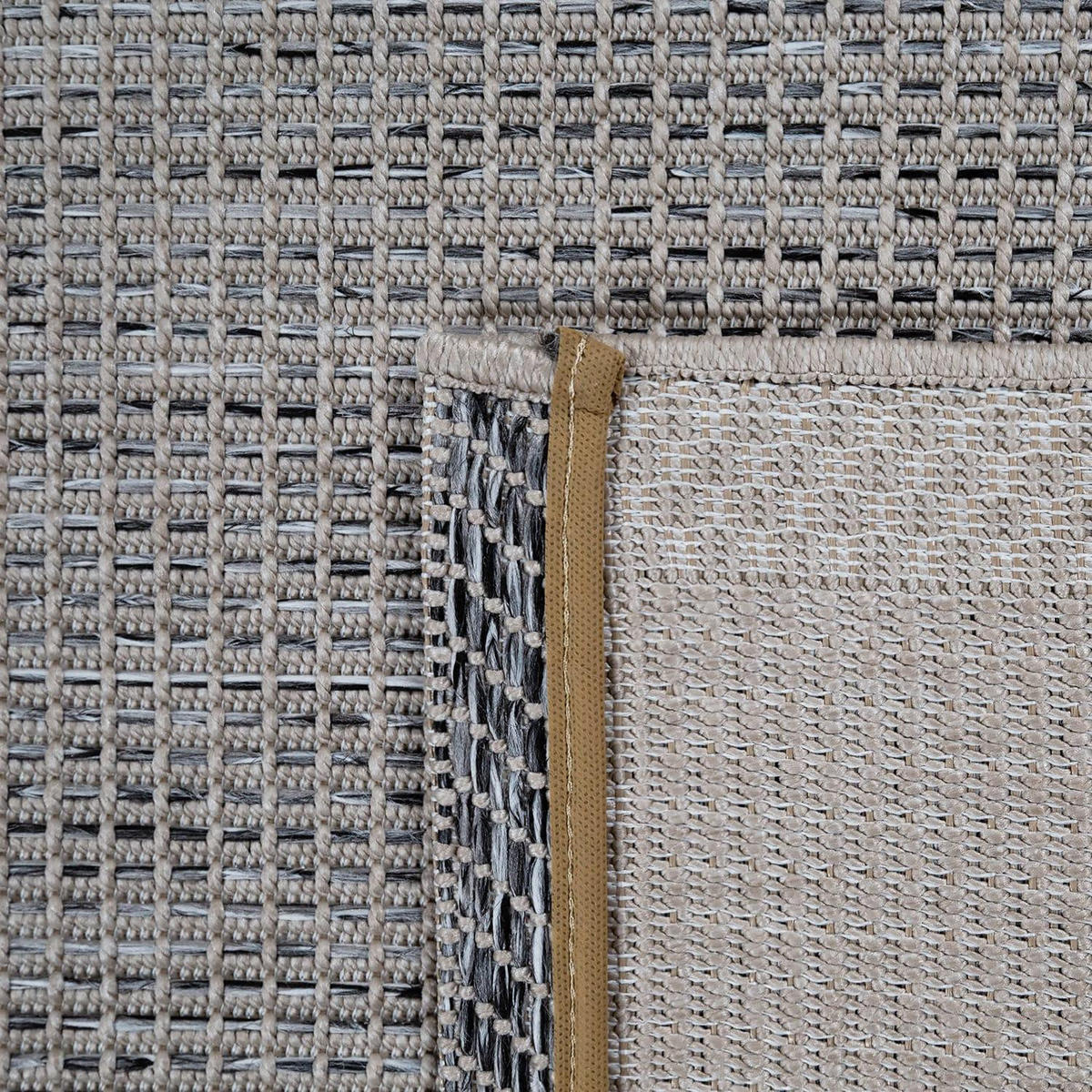 OUTDOORTEPPICH 60/100 cm Quebec 135 - Beige, Kunststoff (60/100cm) - Paco Home