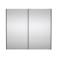 SCHIEBETÜRENSCHRANK, Catania, Schwarz, Holzwerkstoff, 244 x 67 x 221 cm - Schwarz, Holzwerkstoff (244/221/67cm) - ebuy24