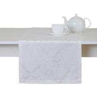 TISCHLÄUFER Cotini - Weiß, Textil (180/40/1cm) - home&you