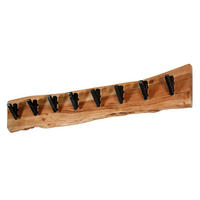 WANDGARDEROBE Edge Braun 90/9/15 cm - Braun, Holz (9/15/90cm) - Hoyz Collection