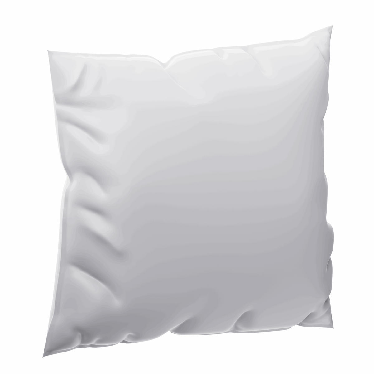 KOPFKISSEN Sensofill 80/80 cm - Weiß, Textil (80/35cm) - AM Qualitätsmatratzen