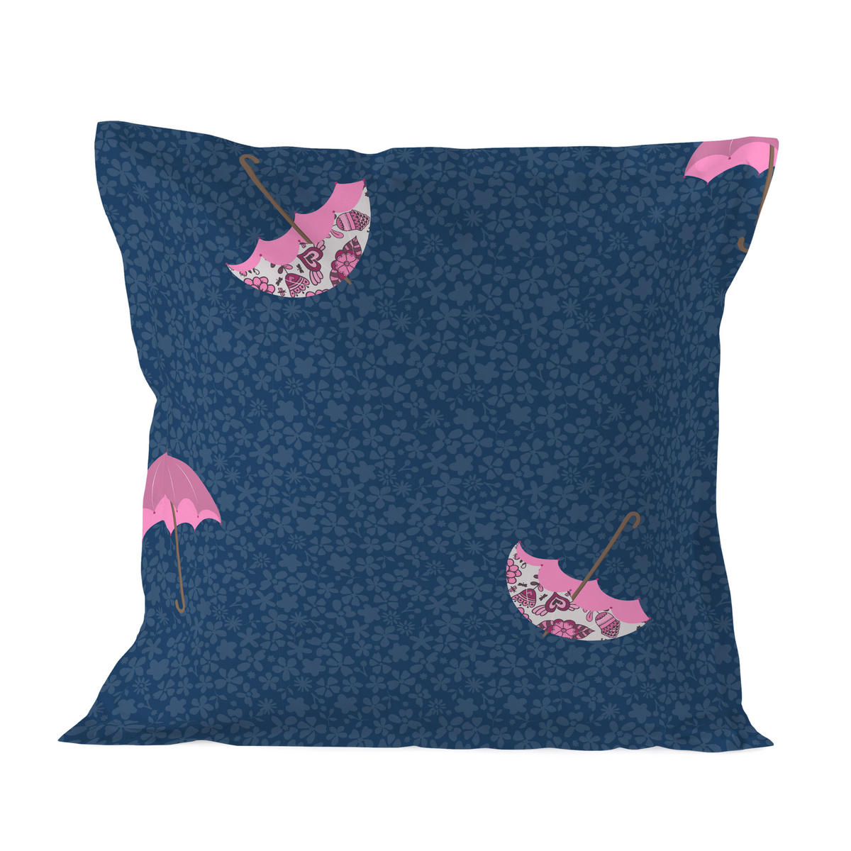 KISSENBEZUG nanny 60x60 cm mehrfarbig - Multicolor, Textil (60/60cm) - Happy Friday