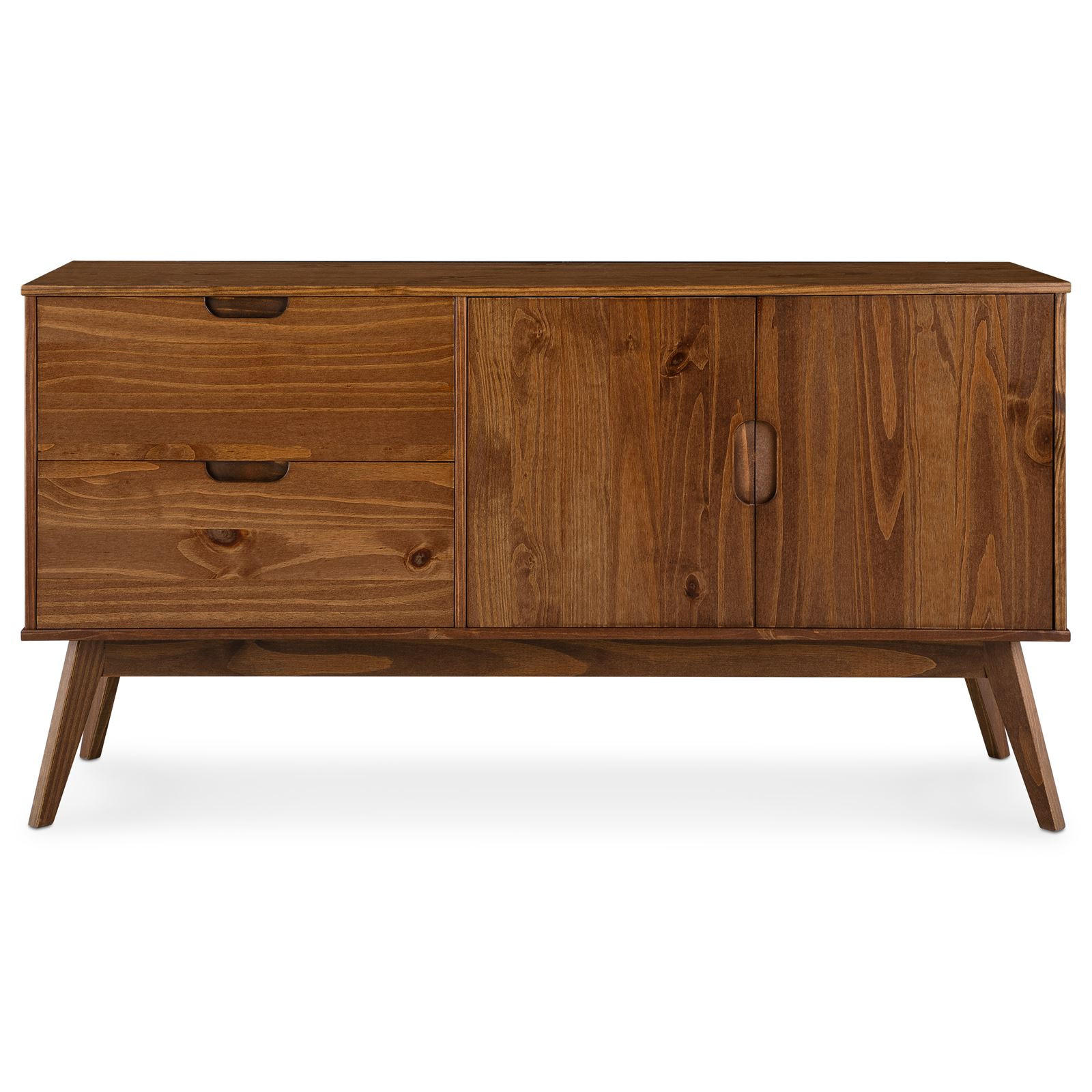 SIDEBOARD TIVOLI - Kastanienfarben, Holz (145/75/45cm) - IDIMEX