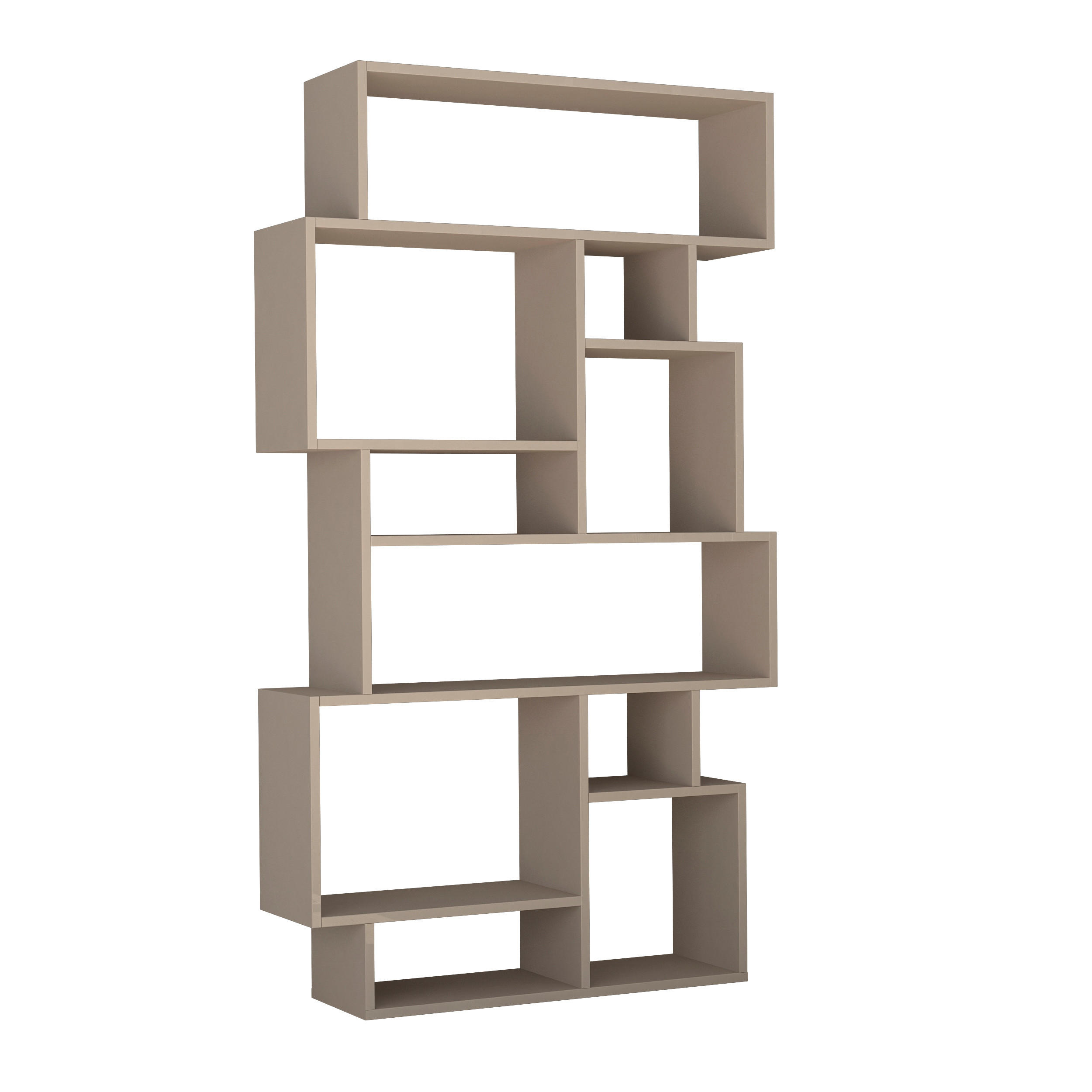 Decortie BÜCHERREGAL Mokka 96cm × 25cm × 169cm