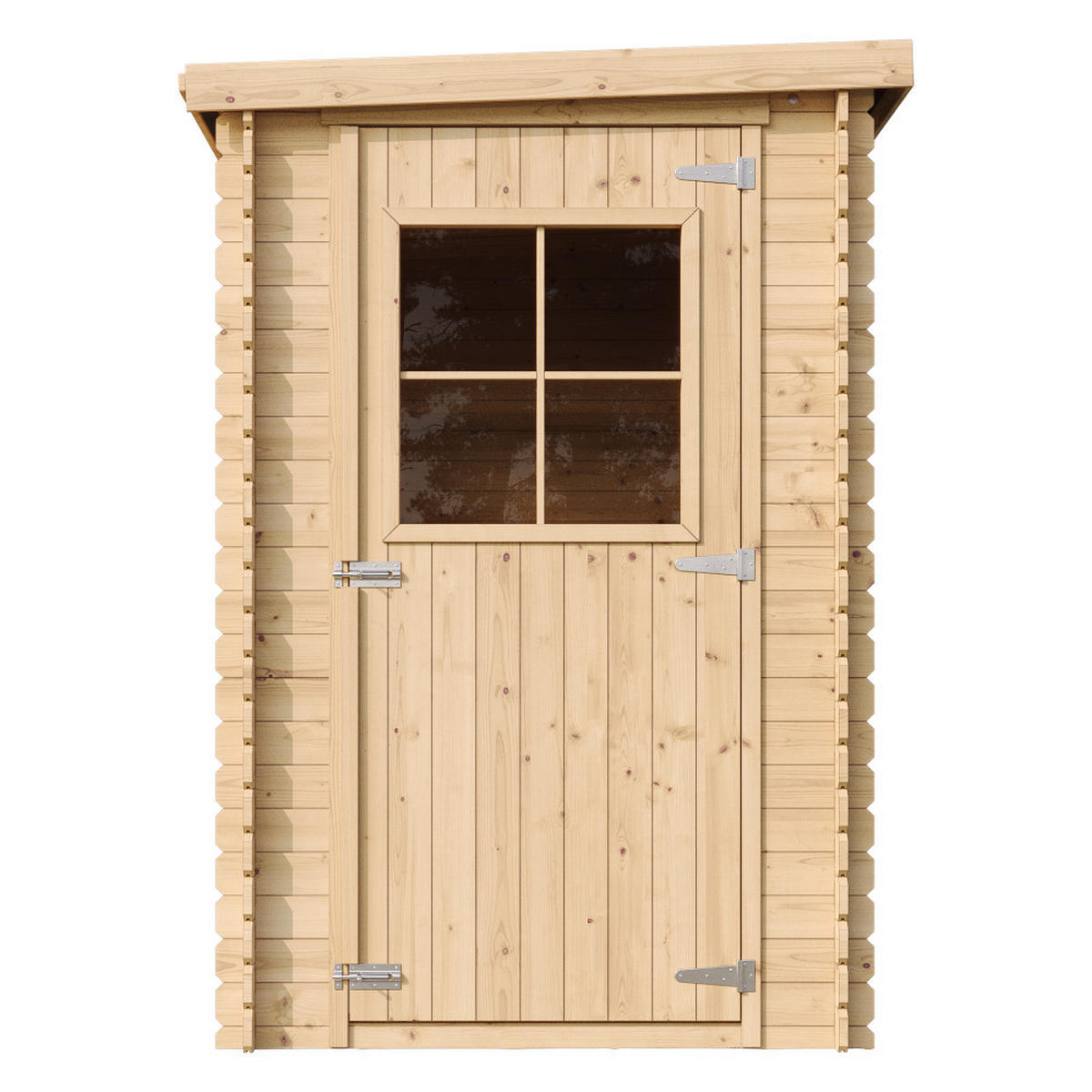 DREVENÝ záhradný domček 2.63 m² TIMBELA M306 - béžová, drevo (144/198/239cm) - Timbela
